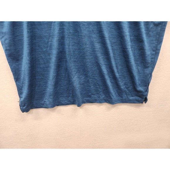 Callaway Opti-Dri Golf Polo Shirt Men's XL Blue Stripe‎ Short Sleeve Embroidered - Picture 5 of 8